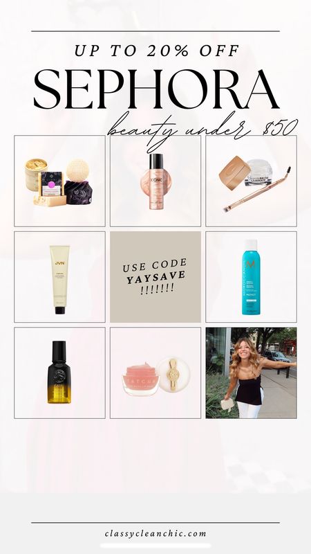 Sephora beauty sale items under $50. Skincare hair care makeup 

#LTKbeauty #LTKsalealert #LTKfindsunder50