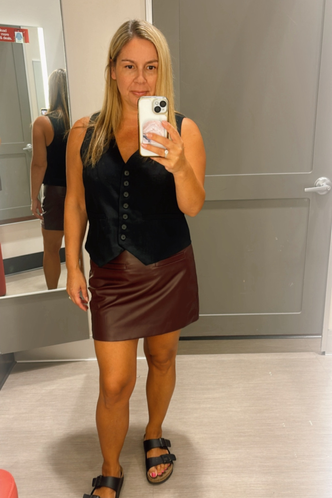 Wearing a medium in faux leather skirt, vest is a large but was too big. I ordered a medium






Fall outfit, Target

#LTKFindsUnder50 #LTKSeasonal #LTKOver40