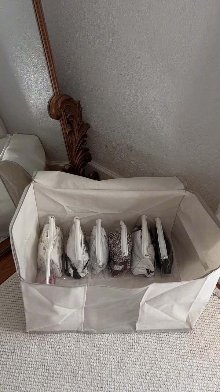 say SWIM for the best organizer bags! 👙 I have soooo many swimsuits since we live on the coast & I haven’t had them organized until now! I love these & they are from Amazon 👏🏼 #organization #bikinibags #swimsuit #swimsuitorganization #amazonfind