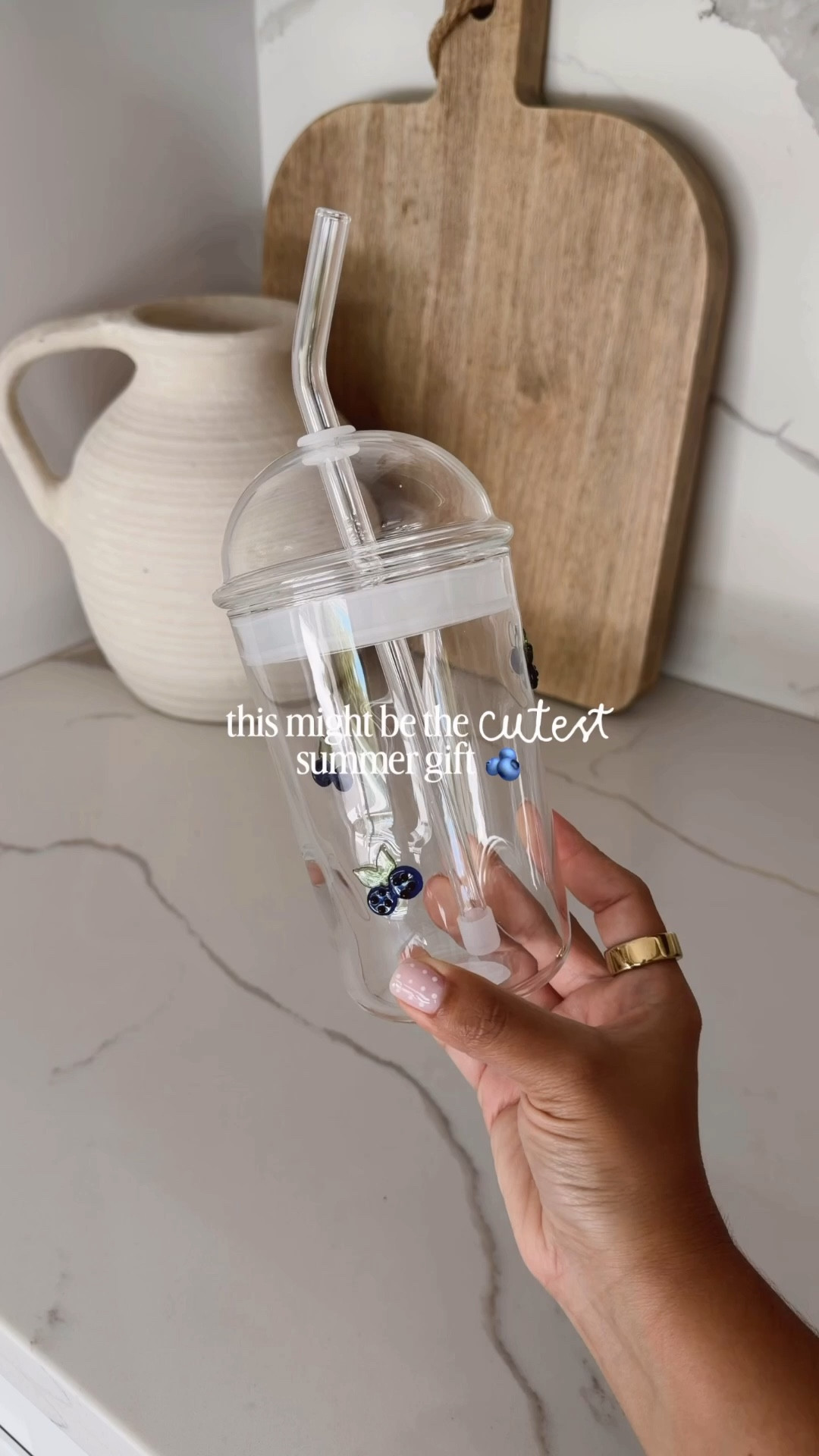 this is the cutest summer gift 🫐🤍

I used these ADORABLE $9 blueberry icon tumblers and filled them with a few of my favorite little beauty + treat finds… simple, thoughtful, and SO cute

#iconcup #icontumbler #walmart #walmartfind #blueberry #summer #summergift #teachergift #mothersday #trending

#LTKSeasonal #LTKmomlife #LTKHome