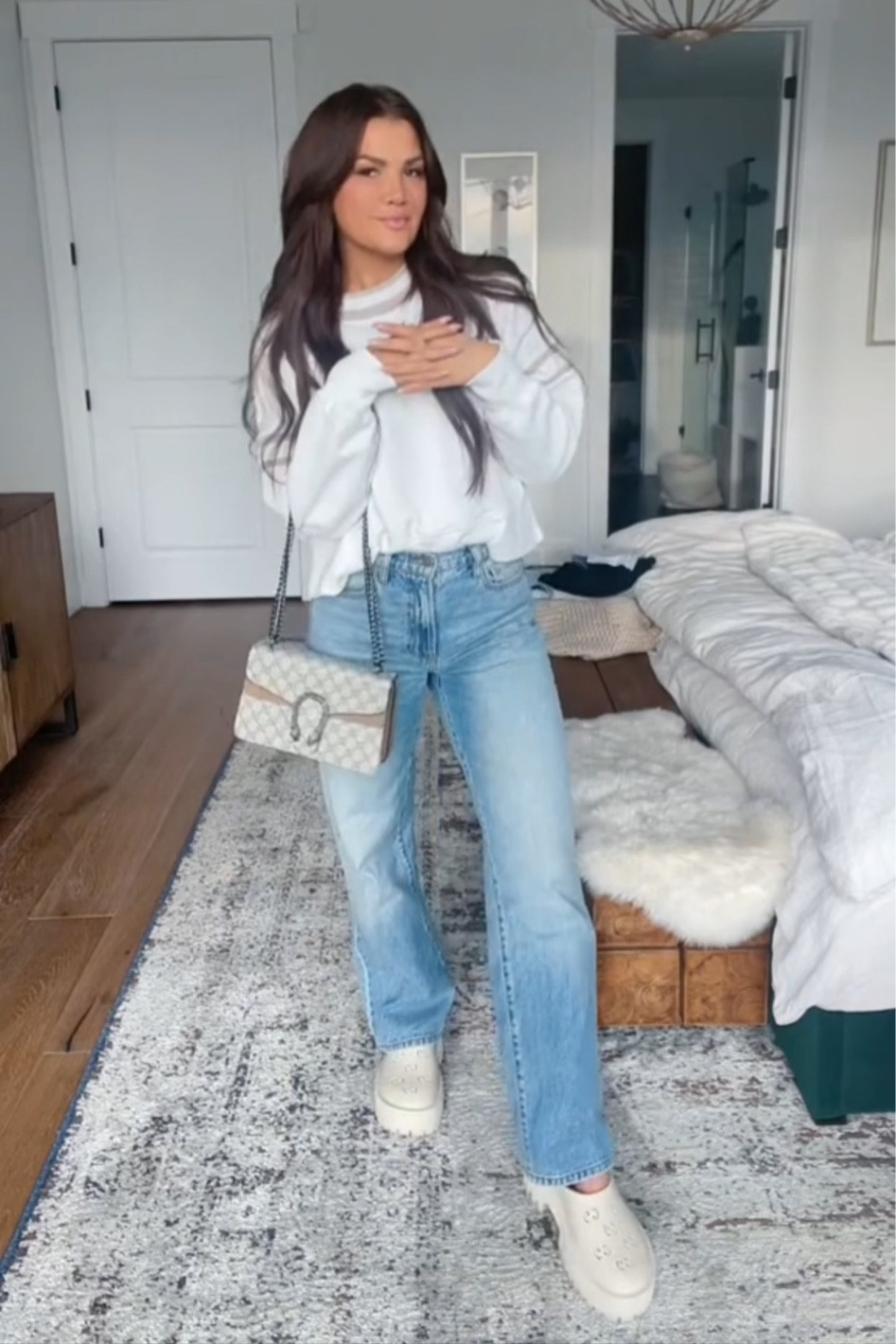 Gucci Lookalikes 
Clogs & Handbag

Bohme Dad Jeans

 

#LTKshoecrush #LTKunder100 #LTKsalealert