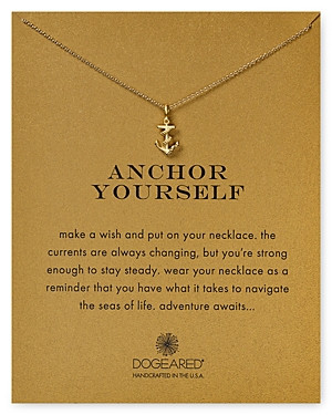 Dogeared Anchor Yourself Necklace, 18 | Bloomingdale's (US)