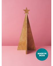 20in Wood Tree With Star On Top | HomeGoods