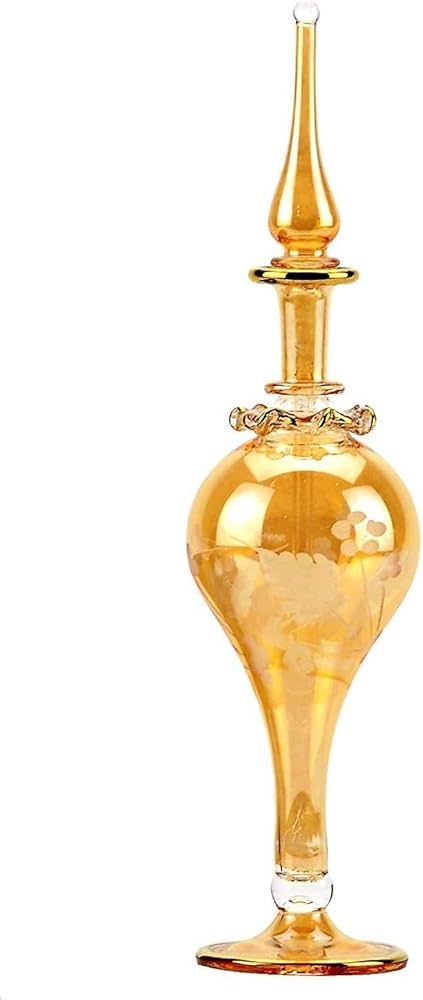 NileCart™ Egyptian Perfume Bottle large size 9 in. handmade in Egypt For your perfume, essentia... | Amazon (US)