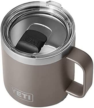 YETI Rambler 14 oz Mug, Vacuum Insulated, Stainless Steel with MagSlider Lid, Sharptail Taupe | Amazon (US)
