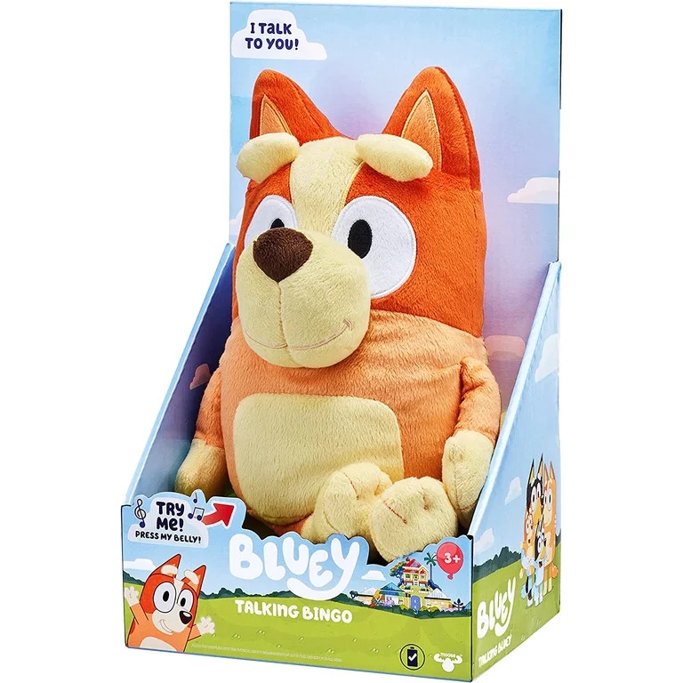 Bluey, Talking Bingo Plush, Toddler Toy | Walmart (US)