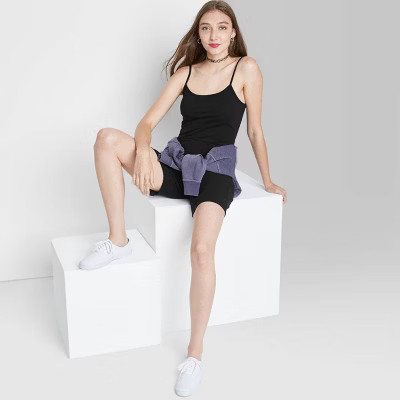 Women's Sleeveless Bike Short Bodysuit - Wild Fable™ | Target