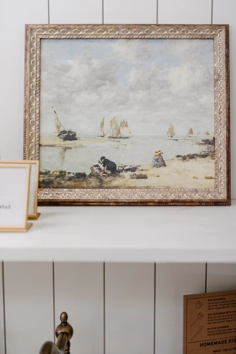 Antique Seaside Artwork | APIARY by The Busy Bee