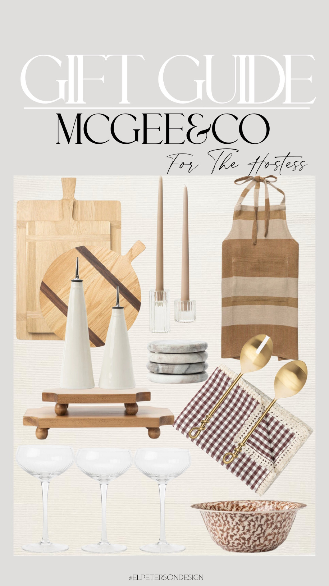 Great time to get these items as a gift for the hostess as it’s 30% off sitewide!!
Chopping boards
Apron
Candle holder
Coasters
Table cloth
Oil and vinegar dispenser
Silverware
Utensils 
Bowl 
Wine glasses 

#LTKCyberWeek #LTKsalealert #LTKGiftGuide