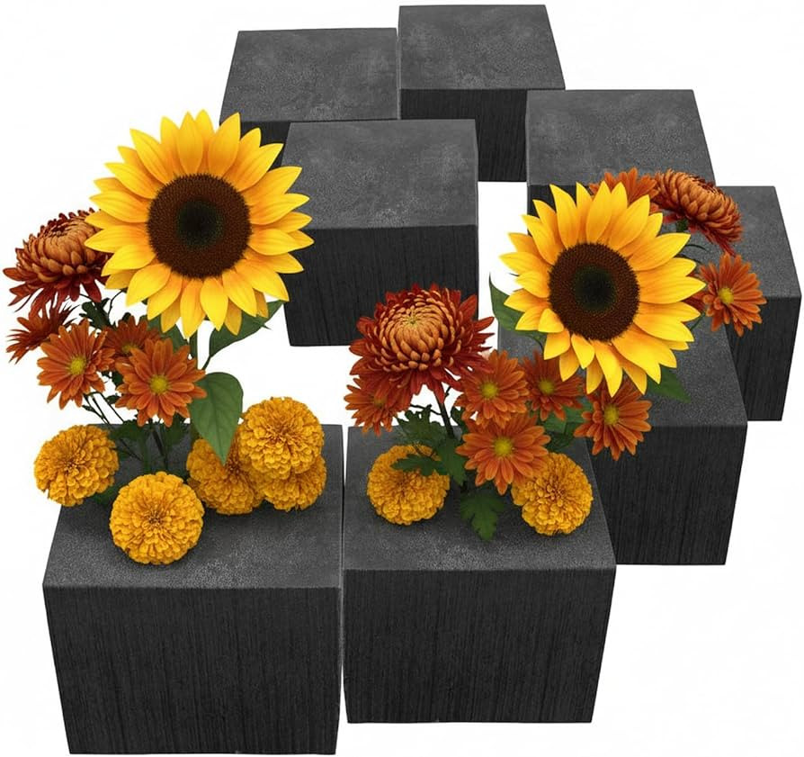 XCEL Floral Foam Blocks - Reusable, Weather Resistant Craft Foam for Artificial Flower Arrangemen... | Amazon (US)