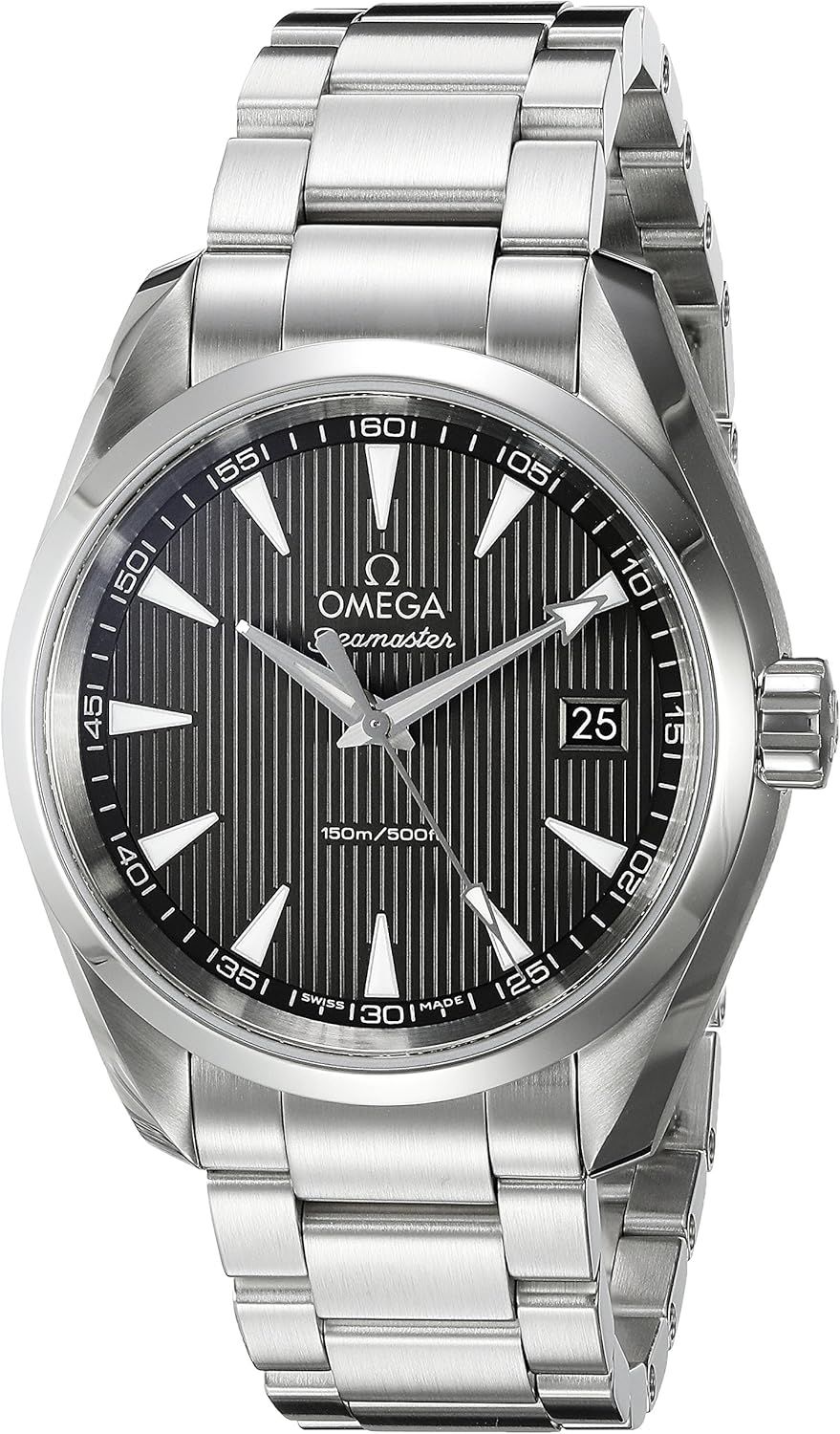 Omega Seamaster Aqua Terra Grey Dial Stainless Steel Mens Watch 231.10.39.60.06.001 | Amazon (US)