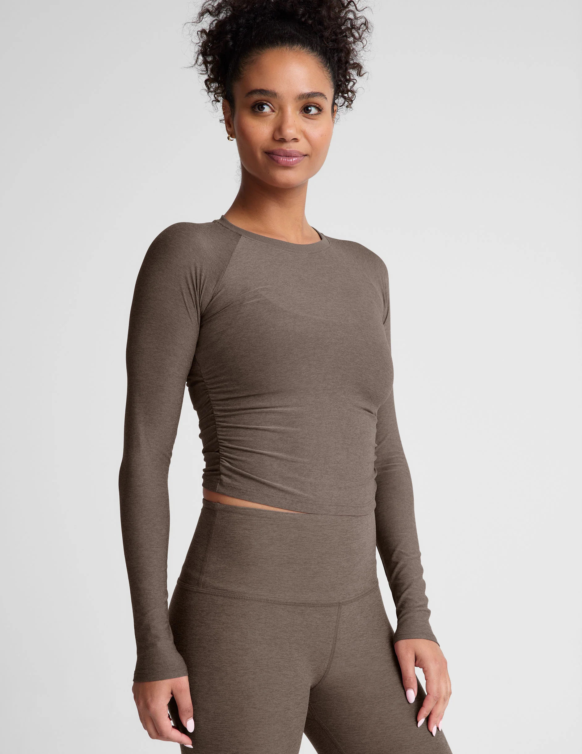 Featherweight Your Fit Long Sleeve Top | Beyond Yoga | Beyond Yoga
