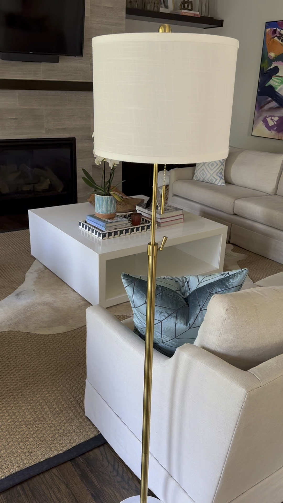 I am so impressed with the quality of this lamp.

#LTKHome #LTKFindsUnder100