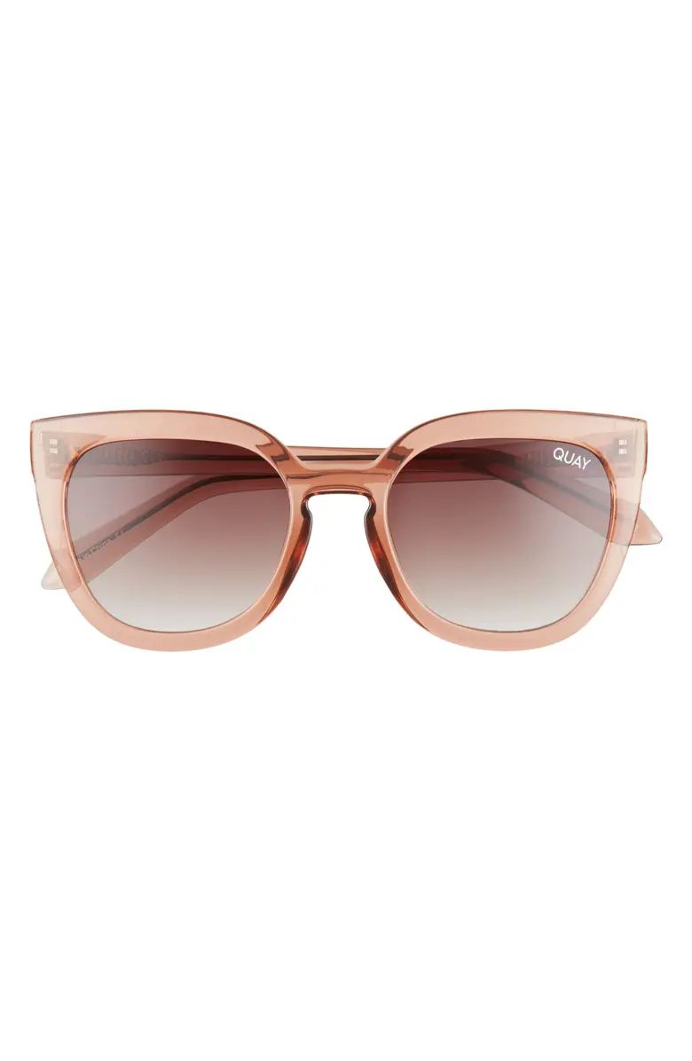 Quay Australia Noosa 55mm Polarized Cat Eye Sunglasses | Nordstrom | Nordstrom