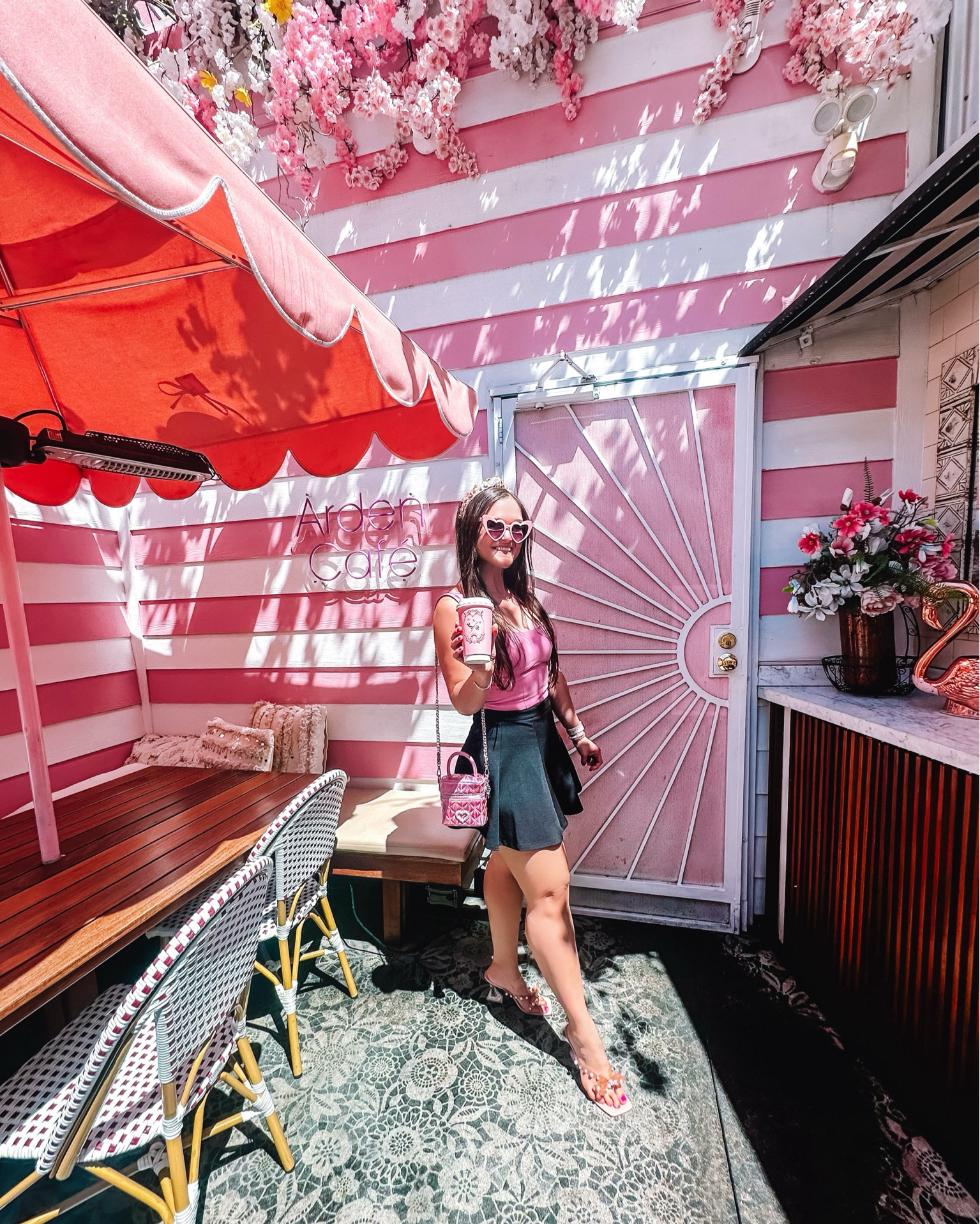 Happy Pink Wednesday, Barbies!!! 🩷🩷🩷 

Barbiecore | Barbie purse | Barbie bag | girly | girlie | feminine | coquette | embellished headband | corset top | skater skirt | heart sunglasses | cutesy | very demure 

#LTKSaleAlert #LTKStyleTip #LTKItBag