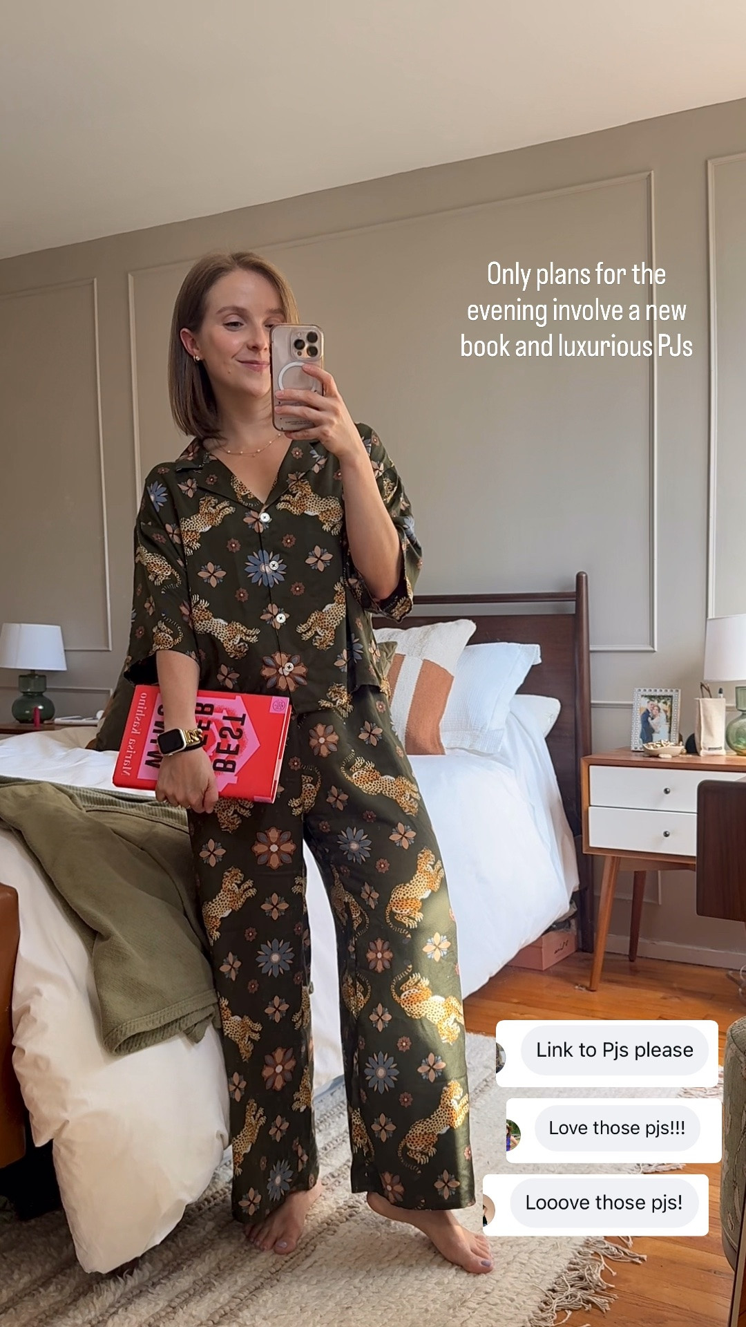 Only plans for the evening involve the most luxurious satin pjs and a good book wearing xs

#LTKdayinmylife #LTKBeauty #LTKPetite