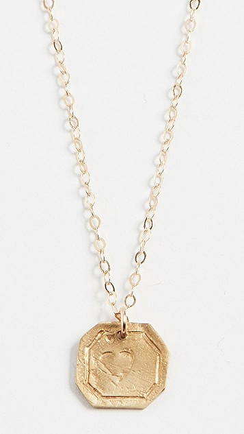 Heart Plate Necklace | Shopbop