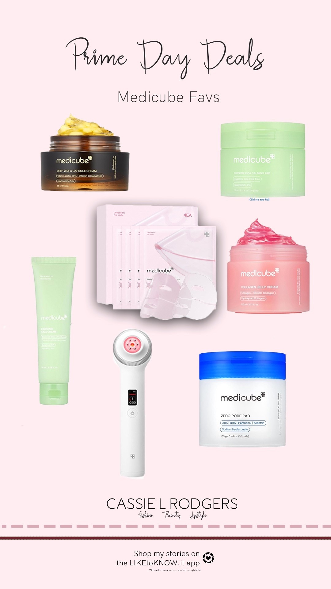 Prime day deals on Medicube favorites! 

#LTKFindsUnder50 #LTKBeauty #LTKSaleAlert
