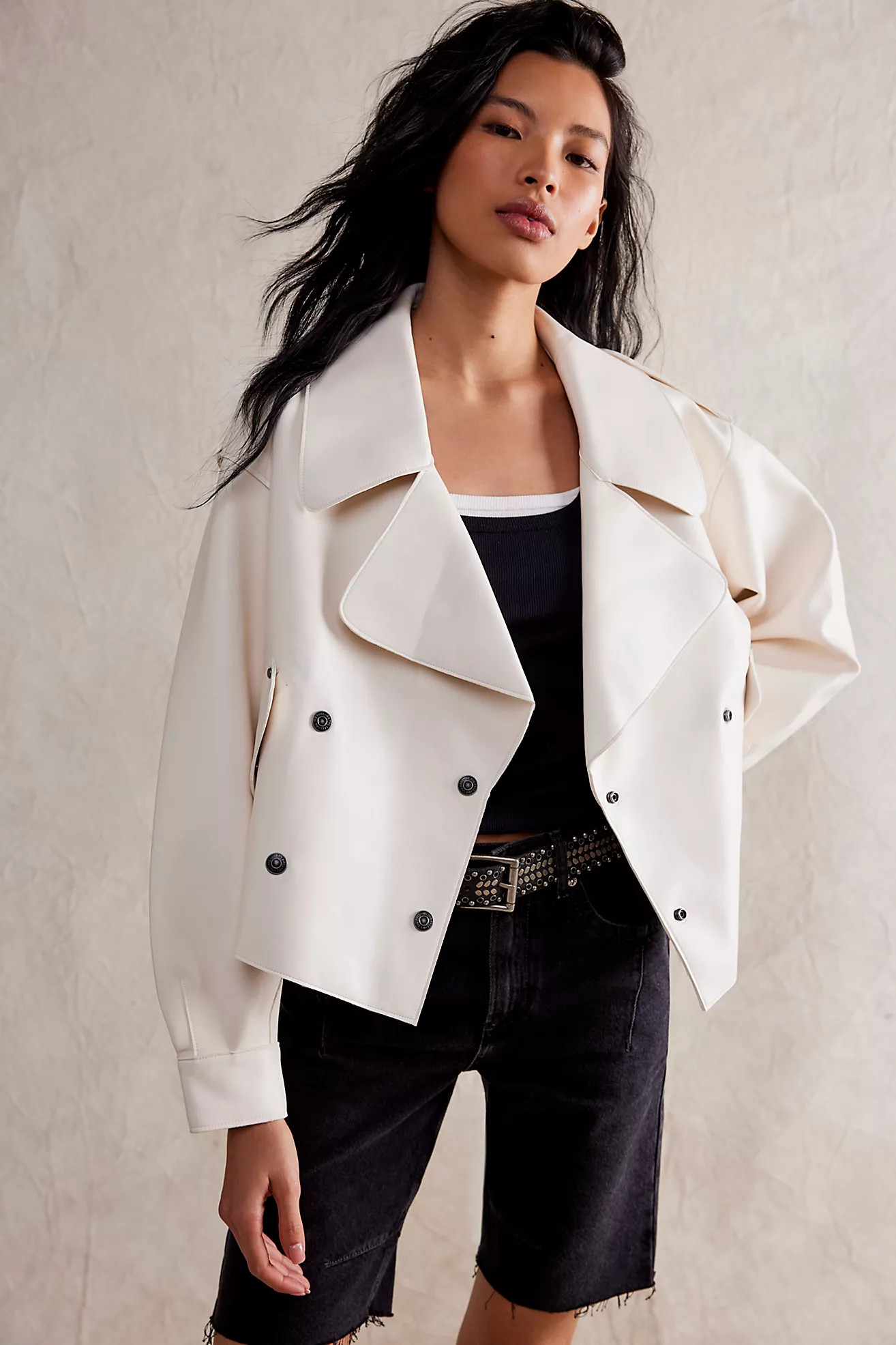 We The Free Alexis Vegan Leather Jacket | Free People (Global - UK&FR Excluded)
