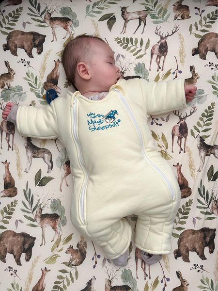 The magic sleep suit has been a game changer for Noah’s naps and sleep at night! His naps went from 30 min to an hour or more! He goes to sleep on his own now and can soothe hisself back to sleep. 10/10 recommend for your babies! Perfect registry gift too! 💙

#LTKunder50 #LTKbaby #LTKbump