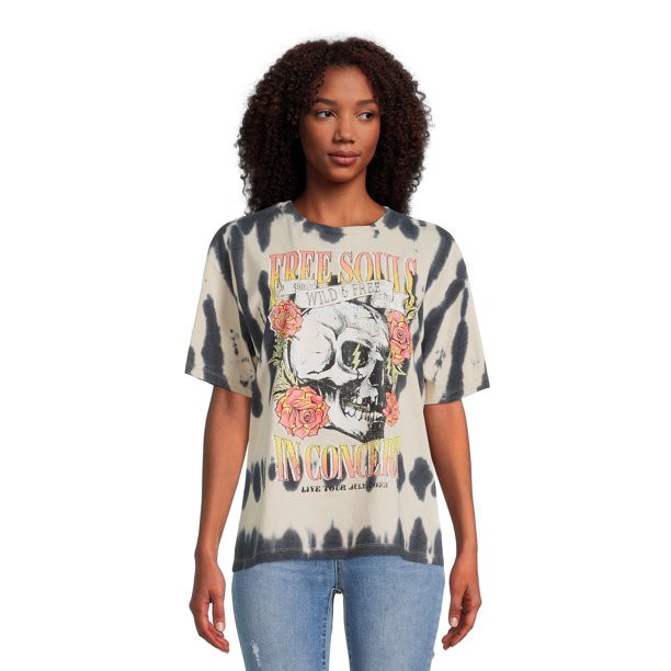 No Boundaries Juniors Screen T-Shirt | Walmart (US)