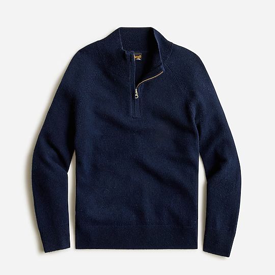 Boys' cashmere half-zip sweater | J.Crew US