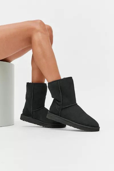 UGG Women's Classic II Boot in Black, Women's at Urban Outfitters | Urban Outfitters (US and RoW)