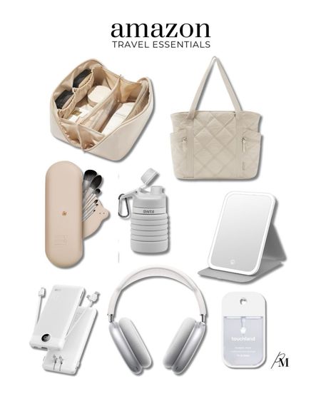 Amazon travel essentials. I love my Apple Airpod Max wireless headphones and a portable charger is a must! 

#LTKtravel #LTKstyletip #LTKSeasonal