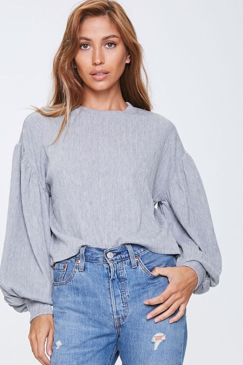 Balloon-Sleeve Top | Forever 21 (US)