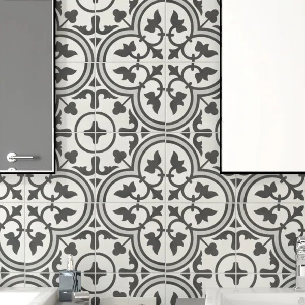 Ciment Artea 8" x 8" Cement Field Tile | Wayfair North America