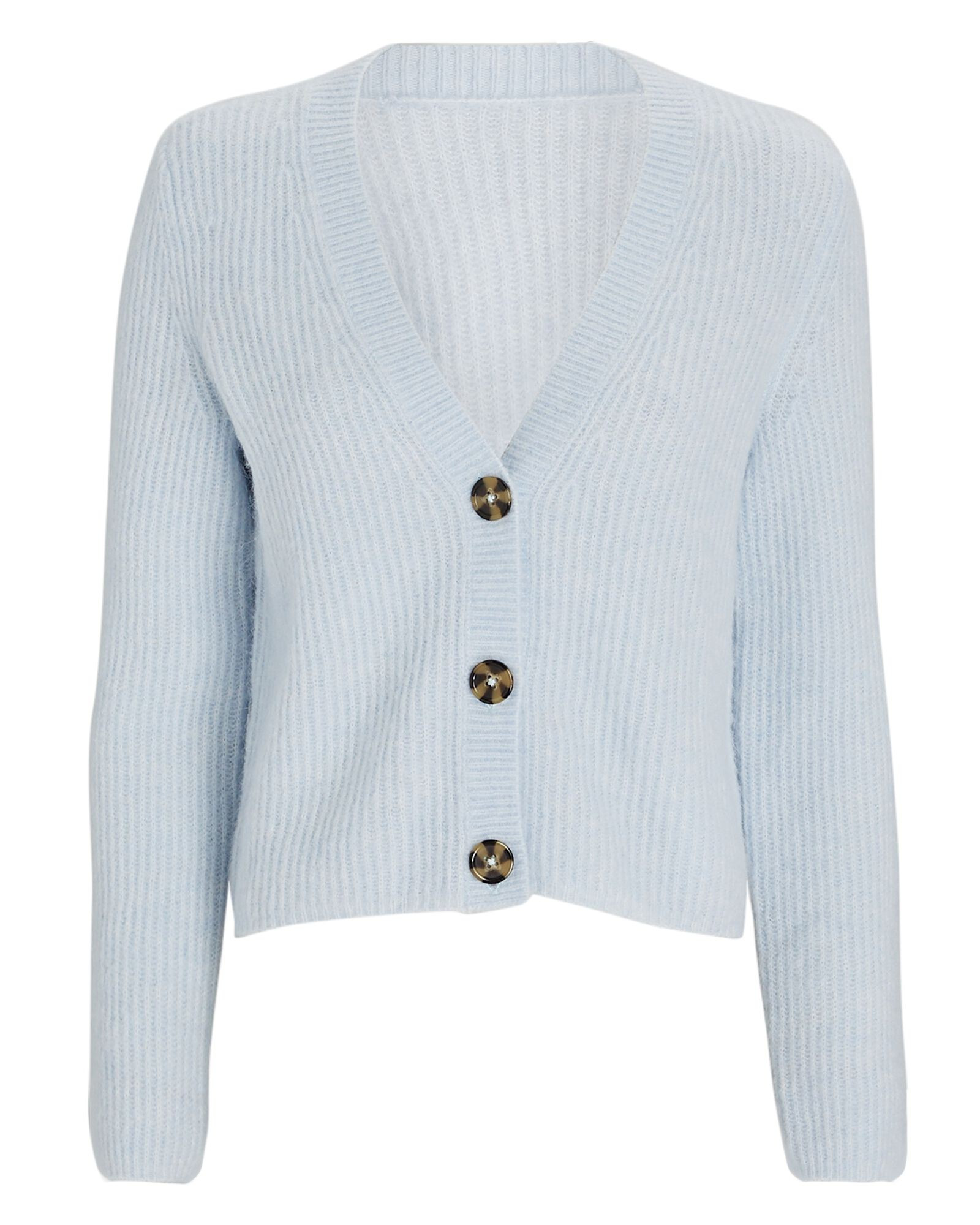 Priscilla Cropped V-Neck Cardigan | INTERMIX