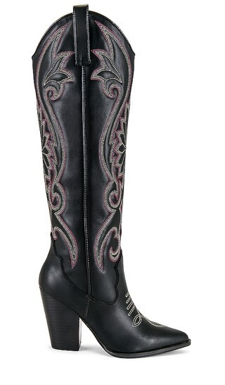 Lasso Boot in Black Multi | Revolve Clothing (Global)