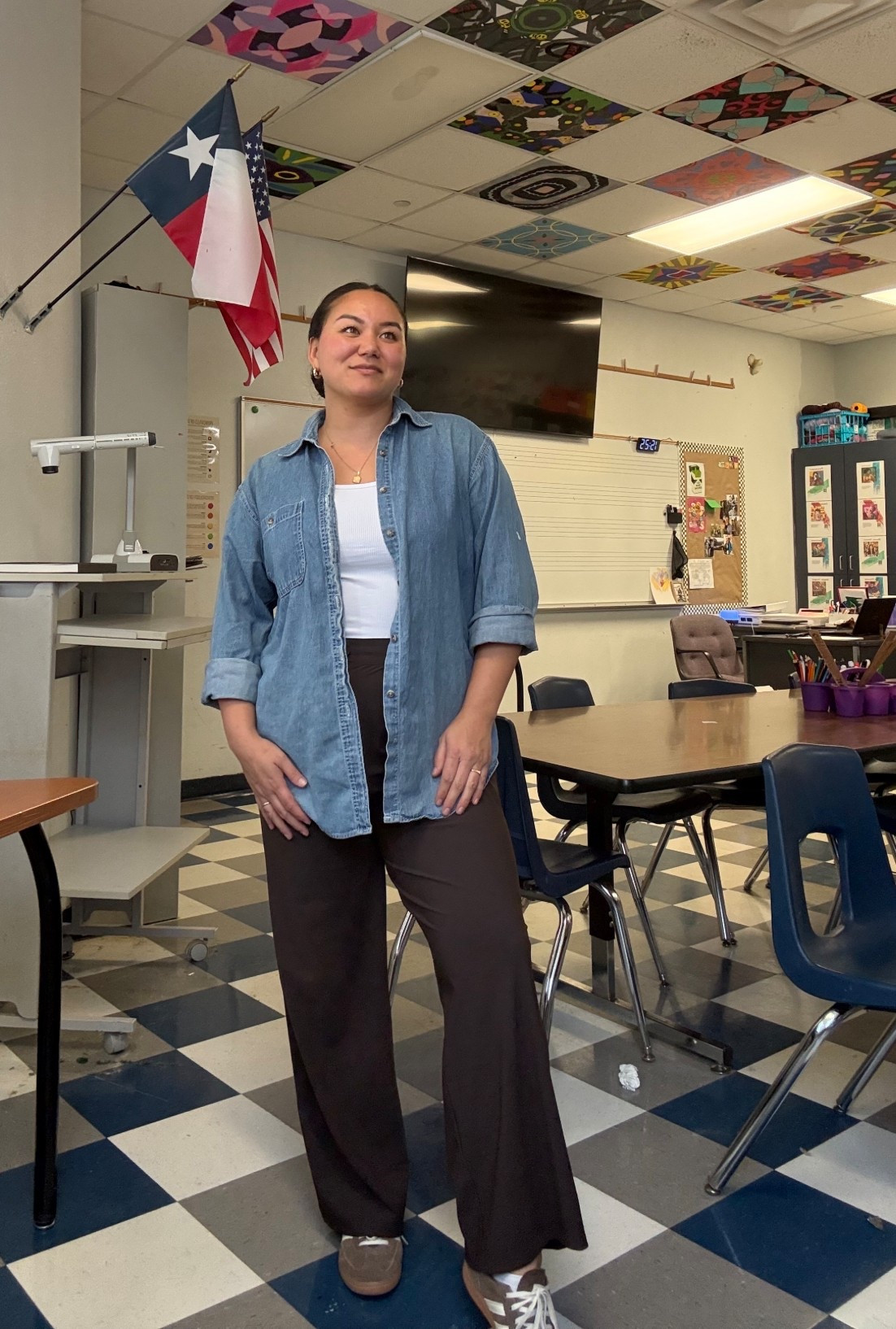 Casual chic outfit // teacher outfits // women’s workwear 

#LTKSeasonal #LTKFindsUnder100 #LTKFindsUnder50