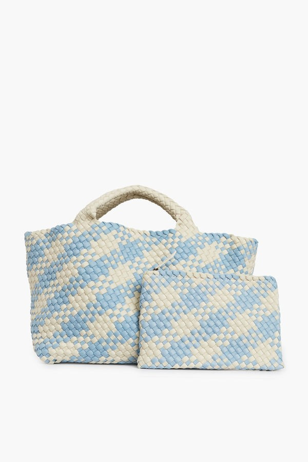Capri Plaid St Barths Medium Tote | Tuckernuck (US)
