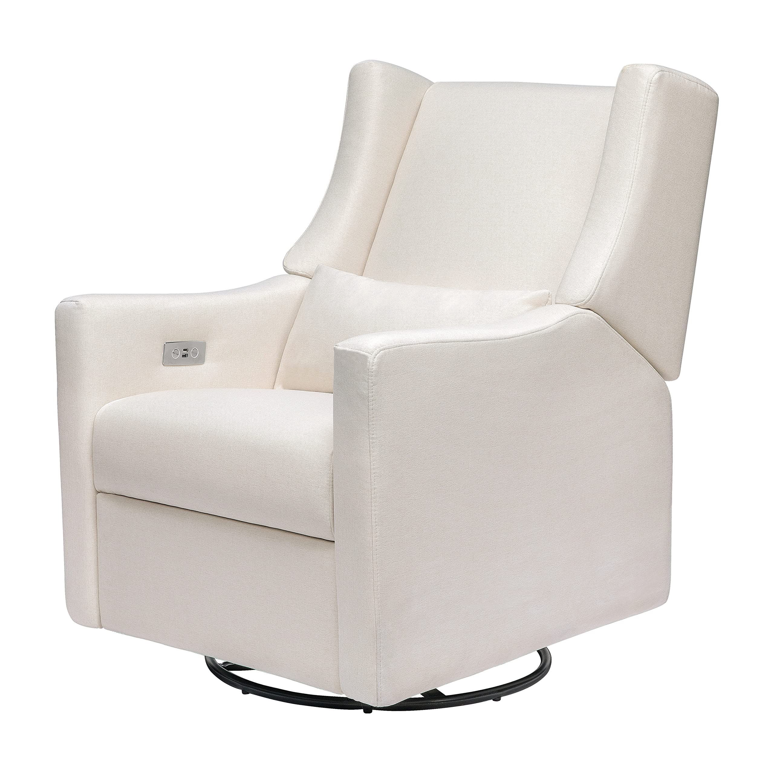 Babyletto Kiwi Electronic Power Recliner and Swivel Glider with USB Port in Performance Cream Eco-We | Amazon (US)