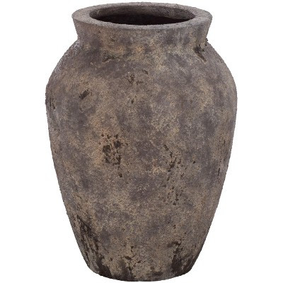 Bolton Planter Pot - Indoor/Outdoor - PAT1555 - Antique Brown - Safavieh | Target