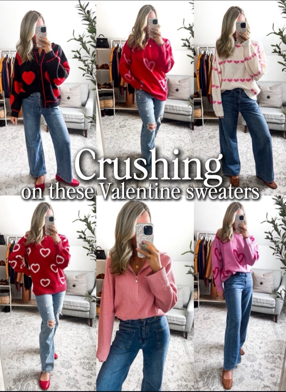 I am crushing on these Valentine’s Day sweaters!! 🩷🩷

#LTKFindsUnder50 #LTKFindsUnder100 #LTKOver40