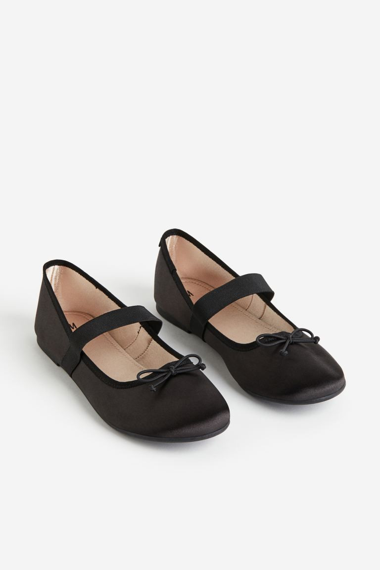 Ballet Flats - Black - Kids | H&M US | H&M (US + CA)