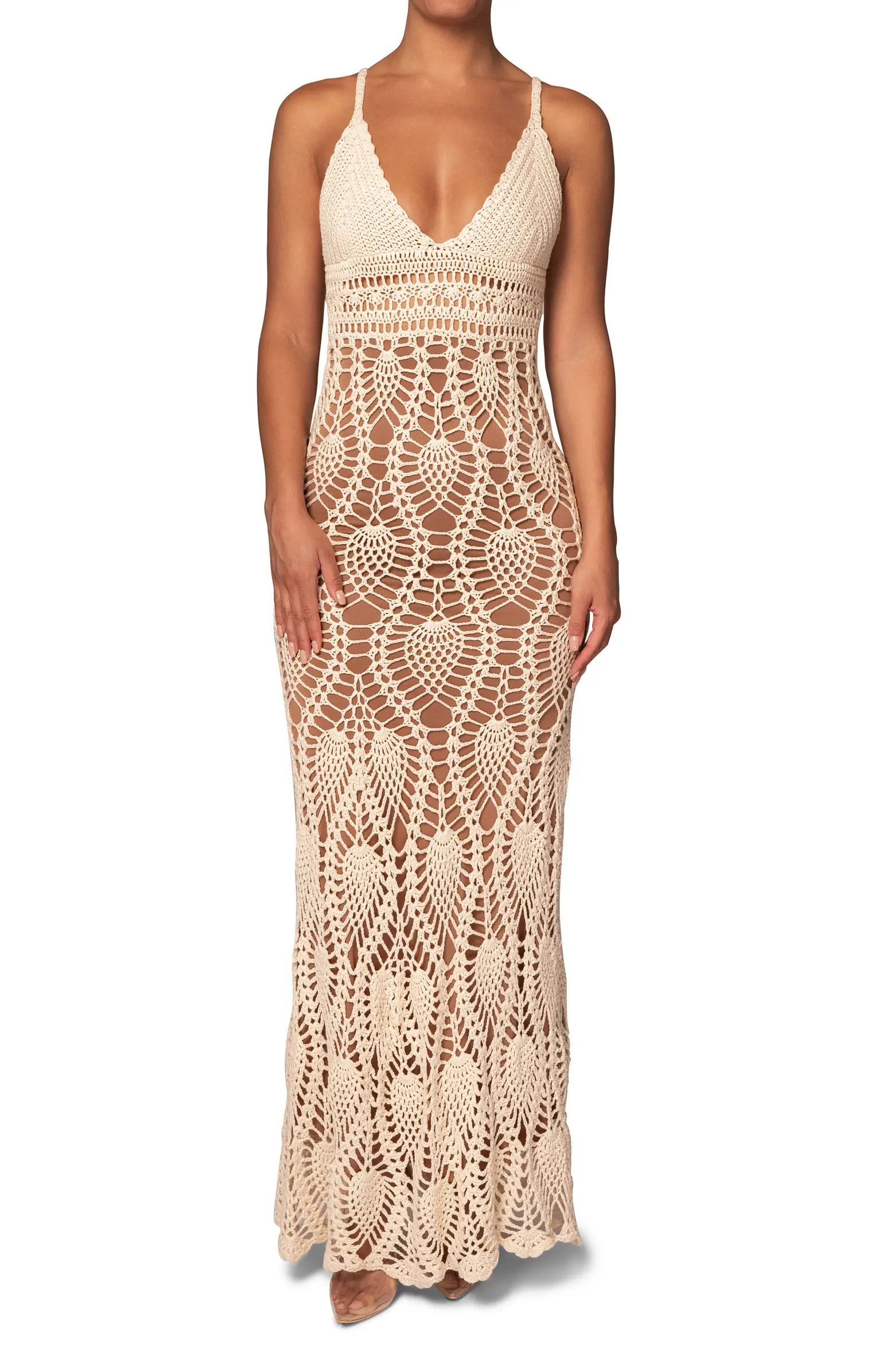 JLUXLABEL Great Escape Crochet Maxi Dress | Nordstrom | Nordstrom