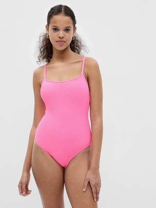 Rib One-Piece Swimsuit | Gap (CA)