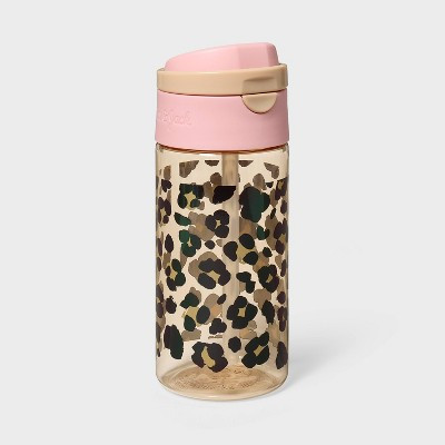 16 oz Hydration BPA Free Plastic Portable Water Bottle - Cat & Jack™ Leopard | Target