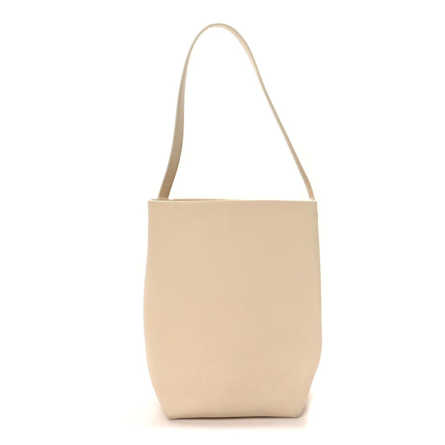 Grained Calfskin Medium N/S Park Tote Ivory | FASHIONPHILE (US)