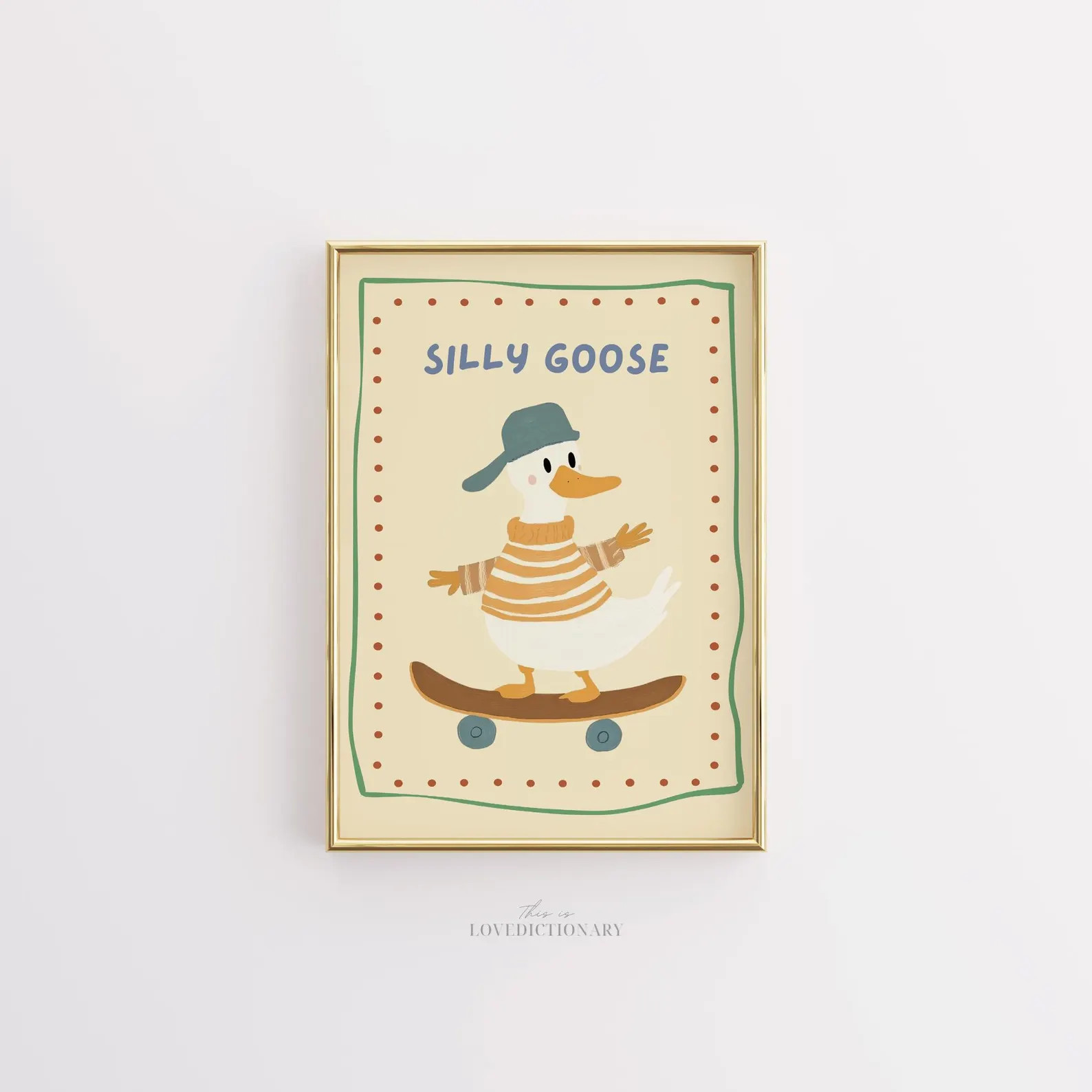 Nursery Wall Art for Kids, Cute Illustration for Playroom, Toddler Room Poster, Baby Room Decor, ... | Etsy (US)