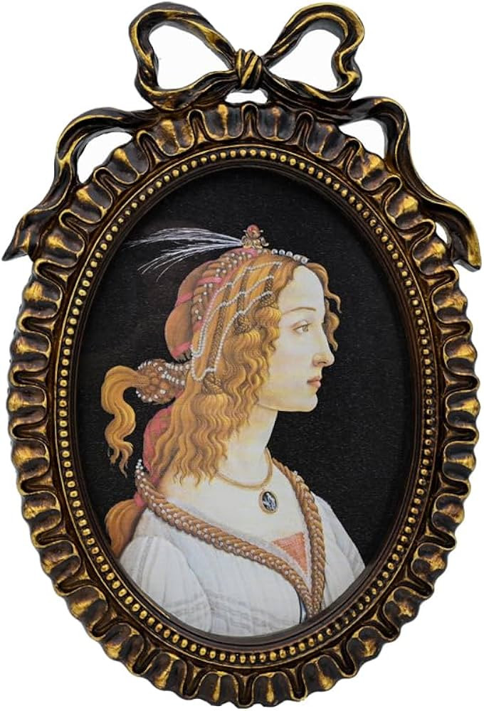 Kaolituis Fashion Retro Simple American Frame, Study Bedroom Studio Table,Resin Painted Photo Fra... | Amazon (US)