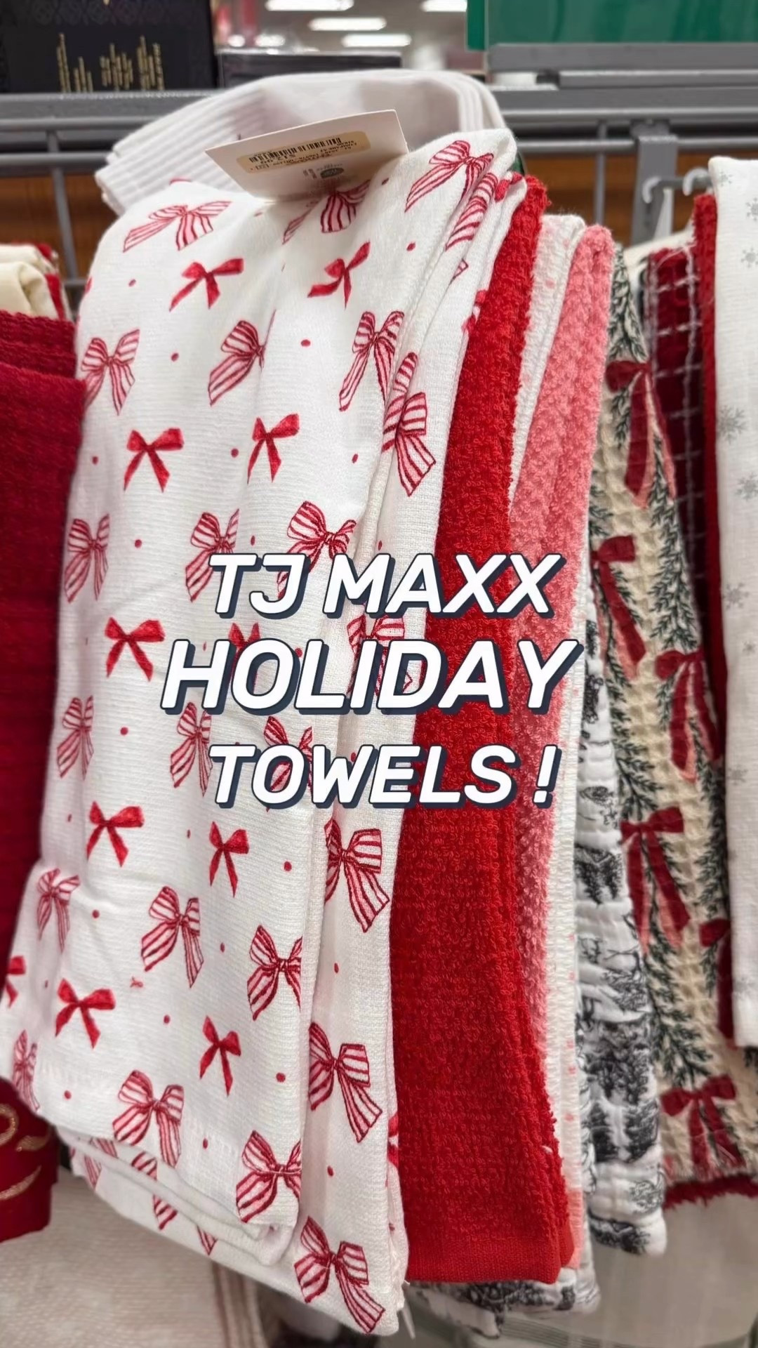 TJ MAXX HOLIDAY TOWELS !
it's something about the holiday tj maxx towels that i am always obsessed with. maybe it's the adorable designs or even the amazing price but i actually love it. whether you are cooking for christmas or feeling festive in your holiday home these towels are so cute.

#LTKHome #LTKHoliday #LTKSaleAlert