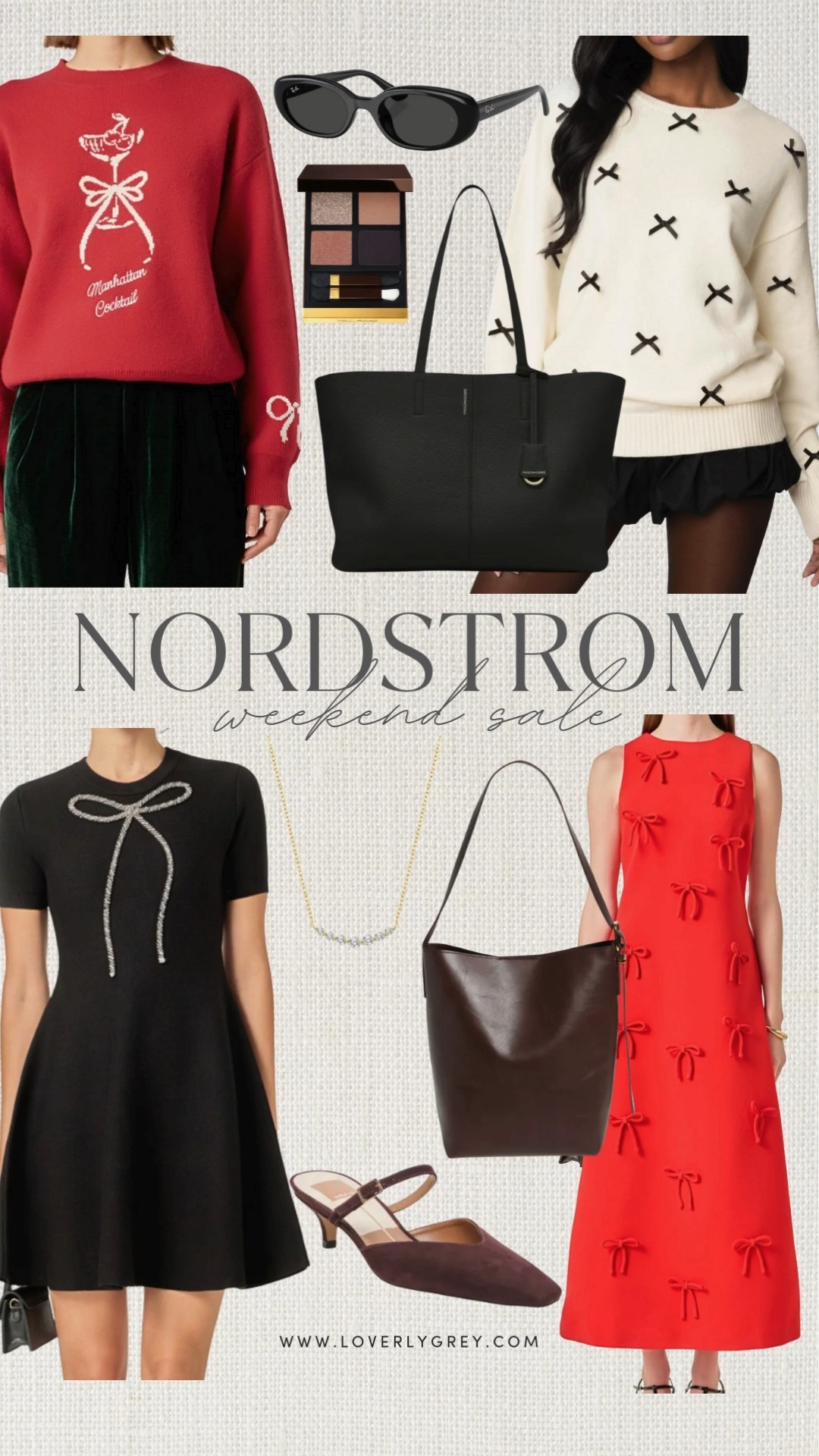 Nordstrom winter sale is happening now! Loving these festive holiday finds like this now trimmed sweater and dress! 

#LTKHoliday #LTKFindsUnder100 #LTKGiftGuide