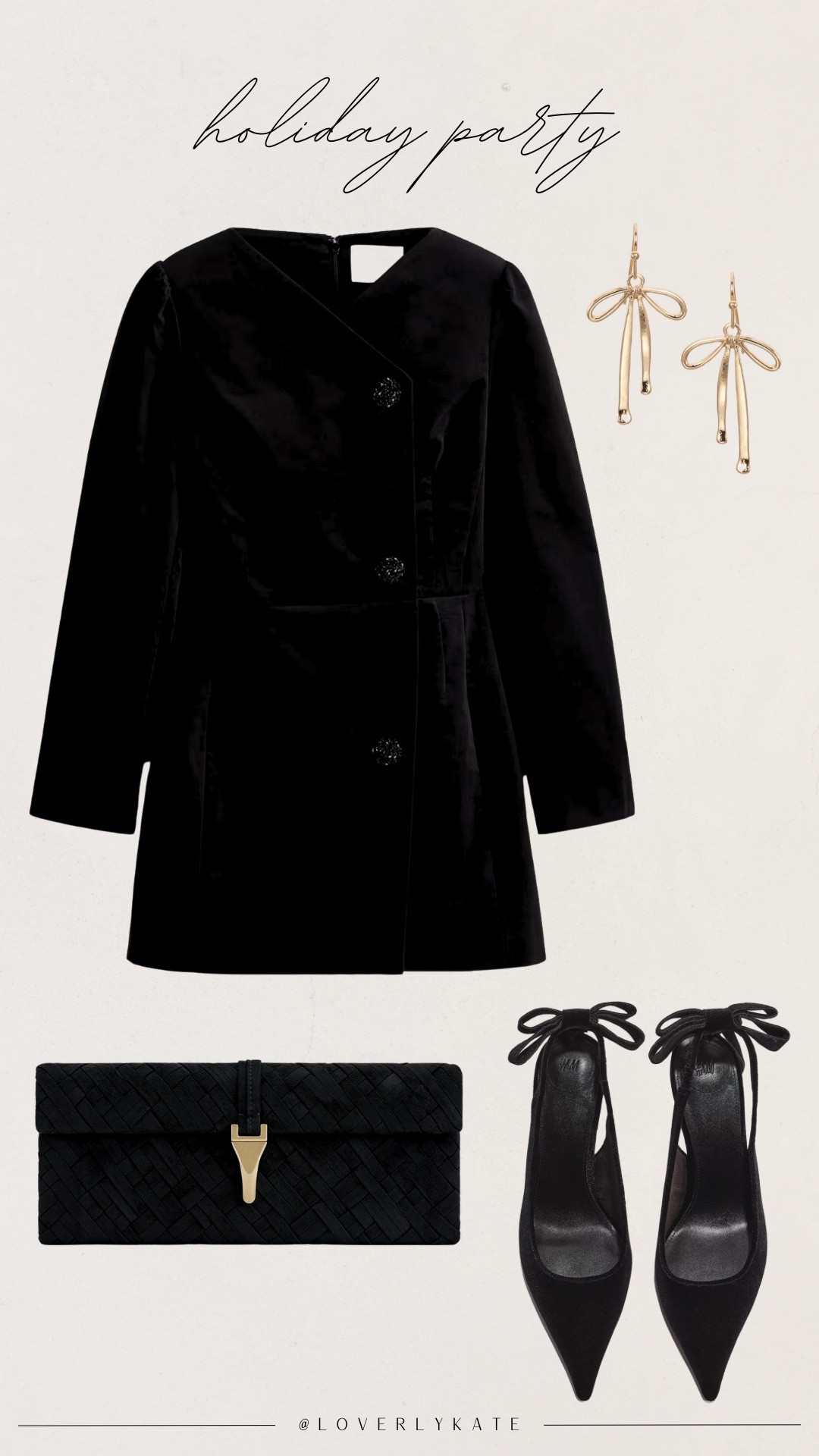 The perfect holiday party look // Mini black velvet dress under $75!

holiday dress, holiday party dress, Christmas dress, Christmas party dress, holiday outfit

#LTKFindsUnder100 #LTKHoliday