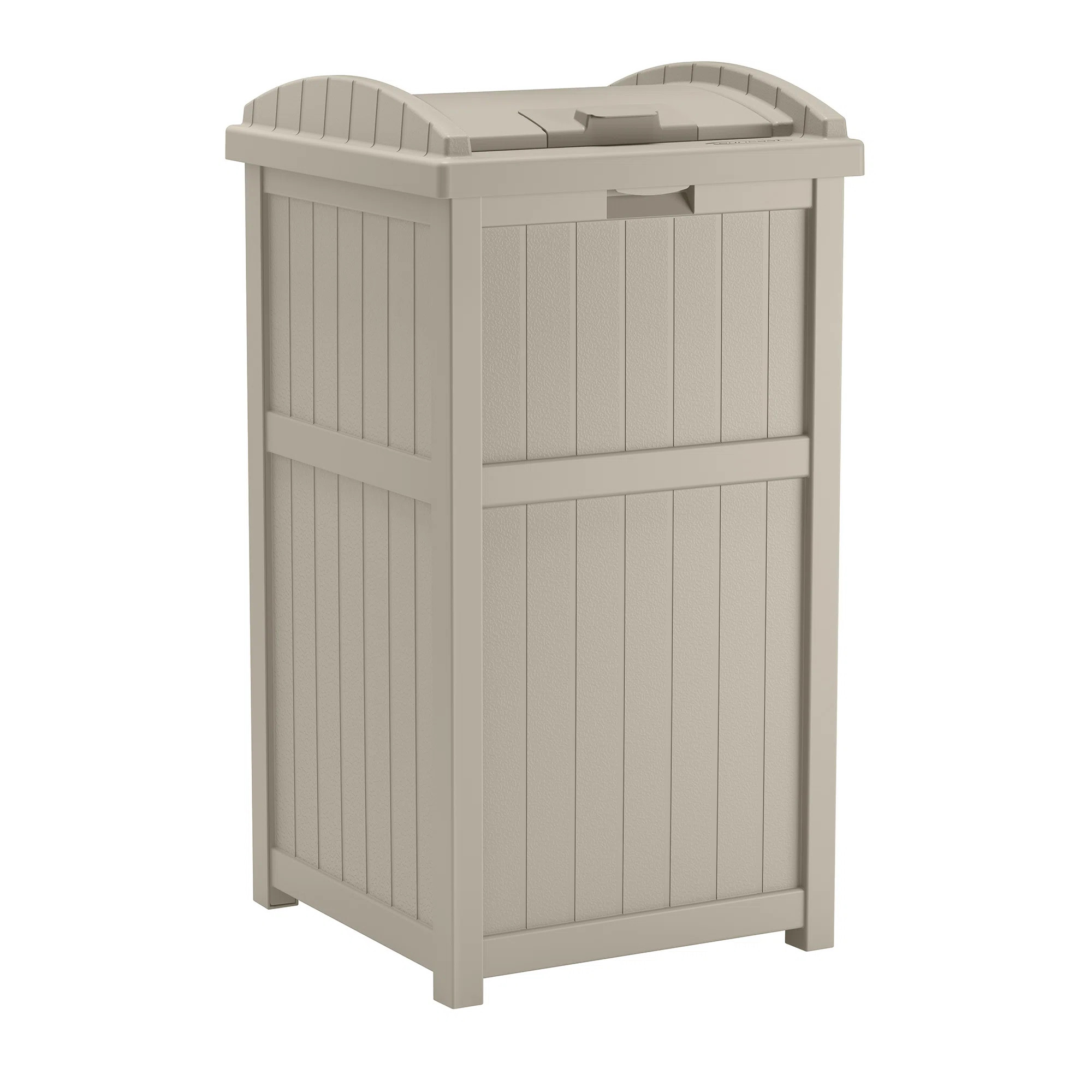 Suncast 30 Gallon Manual Lift Trash Hideaway Container & Reviews | Wayfair | Wayfair North America