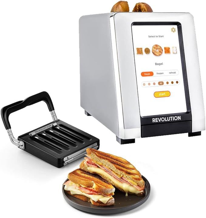 Revolution R180S High-Speed Touchscreen Toaster, 2-Slice Smart Toaster with Patented InstaGLO Tec... | Amazon (US)