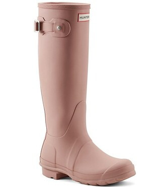 Hunter Women's Original Tall Matte Buckle Strap Rain Boots | Dillard's | Dillard's
